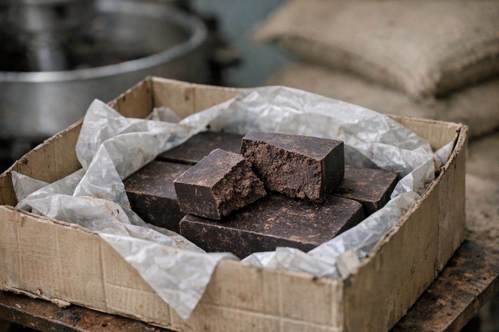 Fermented Cocoa liquor from Papua