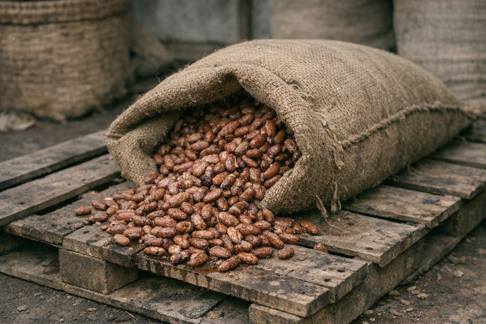 Fermented Grade A Whole beans from Sulawesi